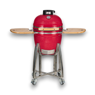 Kamado roštilj 18" (46 cm), crveni